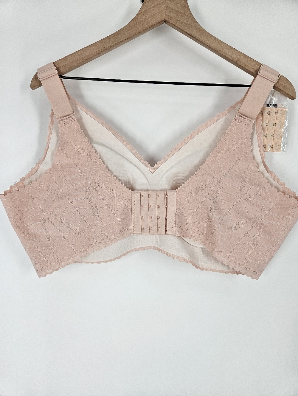 Forlest Pink Lace Scalloped Edge Bra XXXL NWT - Picture 7 of 9